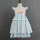 Striped Beach Party Wear Sleeveless kids Long Dress